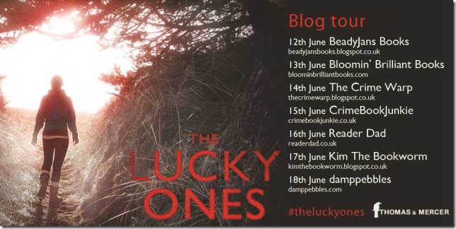 The Lucky Ones blog tour graphic