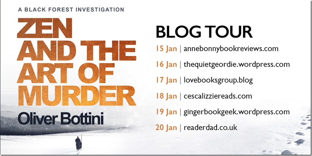 Zen and the Art of Murder - Blog Tour for Twitter